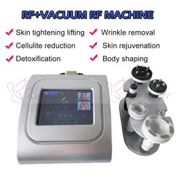 Portable 80Kpa Vacuum RF slimming machine 6 handles face lift fat reduction anti aging skin rejuvenation home spa use