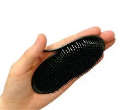 Shampoo Comb Pocket Men Beard Mustache Palm Scalp Massage Black Hair Care Travel Portable Hair Comb Brush Styling Tools