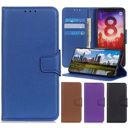 Newest Litchi Grain PU Leather Wallet Phone Case for iPhone 11 Pro X XR XS Max and Samsung Galaxy Note 10 Pro S9 S10 Plus