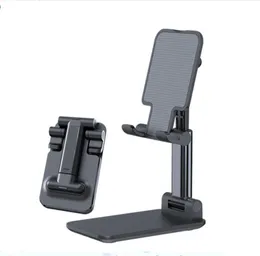 Металл Desktop Tablet Holder ячейки таблицы Складная Продлить службы поддержки мобильного телефона держатель для iPhone 12 IPad Регулируемая