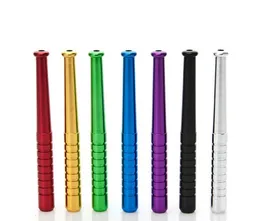 Nuovo tubo di metallo torcia multicolore, ugello di fumo lungo individuale in lega di alluminio strumento di tabacco creativo portatile, 2019
