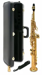 New Japan BB Flat Soprano Saksofon S-901 Wysokiej jakości instrumenty muzyczne Soprano Profesjonalna wysyłka