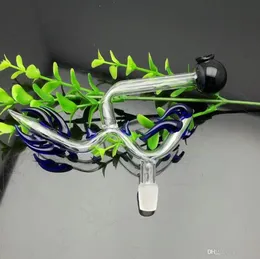 Panna colorato Dragon Dragone in vetro Bong Acqua Bongs I tubi fumatori Accessori per fumo