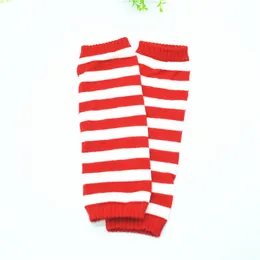 INS Baby Leg Warmers Socks Rainbow Color Striped Knee Protection Kids Knit Foot Warmer Boy Girl Winter Leg Warmer Socks new GGA2713