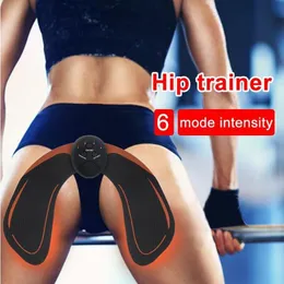 Snabb Ship ABS EMS Hip Muscle Stimulator Slimming Machine Stimulation Växellåda Buttocks Butt Lifting Toner Trainer Fitness Massager Unisex Kvinnor