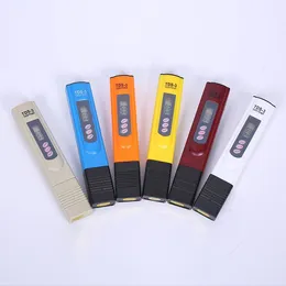 디지털 TDS 측정기 미터 모니터 TEMP PPM 테스터 펜 LCD 온도 미터 스틱 물 순도 품질 미니 필터 테스터 TDS-3를 모니터
