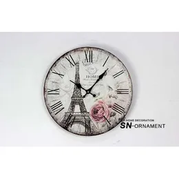 Relojes De Pared De Madera Circulares Elegantes: Reloj De