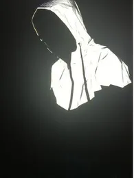 2017 뉴 힙합 남자 여자 재킷 가을 패치 워크 반사 3M 자켓 방수 방지 윈드 브레이커 남성 코트 트렌드 브랜드