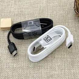 Originele OEM Type C Micro USB-kabels 1M 3ft Data Charging Cord Wire voor Samsung S4 S6 S7 S8 S10 S20 S21 Huawei P30 P40 P50 Xiaomi 7 8 9 10 11 Note10 Mobiele Android-telefoonkabel