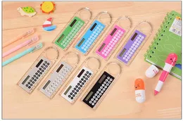 Student Ruler Kalkylator Plast Mini Multifunktion Kalkylator Creative Stationery Portable Solar Calculator Straight Ruler Wholesale SN2145