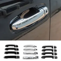 ملصقات السيارات ABS مقبض الباب الغطاء ديكور لتويوتا 4RUNNER 2017+ مصنع المخرج زينة السيارات التصميم الخارجي