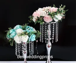 Novo estilo decorativo metal flower pot titular stand rack de exibição para casamentos best01248
