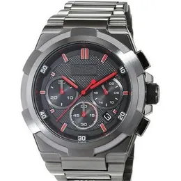 Klassisk modekvarts kronograf för herrar i Supernova Gun Metal Edition Watch 1513361 Box241k