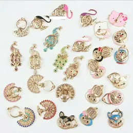 Ring Phone Holder Bling Diamond Mix Style Cell Phone Holder For iPhone Samsung S10 Smart Phone 300pcs/lot
