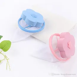 2 Styles Flower Shape Mesh Filter Bag Laundry Ball Wool Filtration Hair Removal Device Cleaning Tools Reusable Floating Mesh Bags BH2232 CY