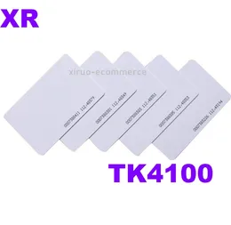 Lager! 125kHz TK4100 Chip Card RFID Proximity Card ID Smart Entry Access-kort med UID-serienummer för personalhantering 500PCS