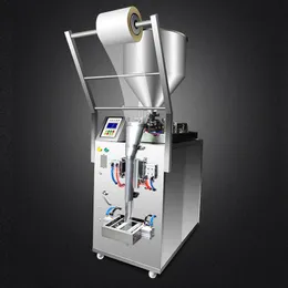 500W packaging machine for peanut butter tomato sauce chili sauce olive three-side seal back-seal filling packing machine