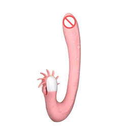 Vibrator Sex Toys for Women Rotation Pinsel orale Zunge Licking Toy G Spot Dildo Vibrierende Brustwarzen -Klitoris -Stimulator Orgasmus