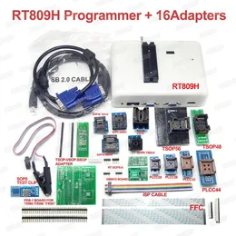 RT809H EMMC-Nand FLASH Programmierer +16 Adapter +TSOP56 TSOP48 SOP8 TSOP28 Adapter + SOP8 Test Clip MIT KABELN EMMC-Nand