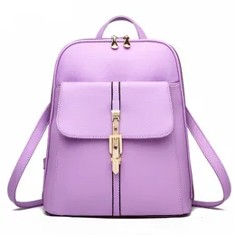 HBP, женские рюкзаки из мягкой кожи высокого качества, школьные сумки большой емкости для девочек, женская сумка, дорожный рюкзак, кошелек