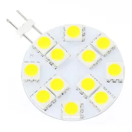 G4 LEDランプ12LED 5050 SMD DIMMABLE 12V24VスポットライトLEDボートマリンキャビンDIYプロジェクト