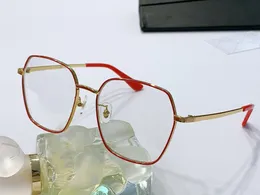 Okulary przeciwsłoneczne Cienki metalowy obramowanie dama moda styl odkryty okulary przeciwsłoneczne Najwyższej jakości rozmiar: 55-19-145