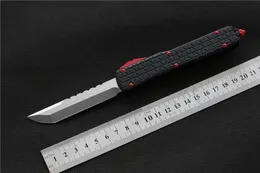 Miker D2 Blade Aluminium Camping Survival Outdoor EDC Hunt Tactical Tool Dinner Kitchen Knife