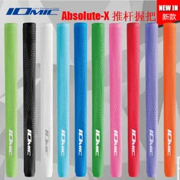 Mens Iomic Absolute-X Golf Putter Grips Högkvalitativa Gummi Golfklubbar Grips 10 färger i val 5PCS / Lot Putter Grips Gratis frakt