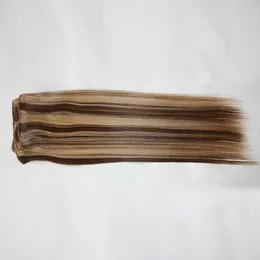 Brazylijskie dziewicze włosy proste fala 4 wiązki marki elibess podwójne wątki mieszane P4 27 Human Hair Extensions Weavves 1426 cala darmowe dhl