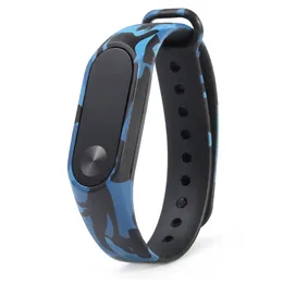 Fashion Camouflage Watch Watch Pasek dla Xiaomi MI Band 2