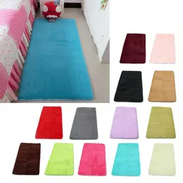 Wholesale- Free Shipping 13 Colors Anti Slip Bath Mats Bathroom Door Horizontal Stripes Rug Area Rug Bedroom Carpet Floor Mat 60x120cm