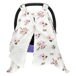 Nursing Scarf Up Apron for Breastfeeding and Car Seat Infant Baby Canopy Carseat Cover Sunshade