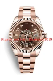 20 styl sprzedaży wysokiej jakości zegarek 42mm Sky-Dweller Asia 2813 mechaniczne automatyczne męskie 326935 326939 326135 326934 zegarki