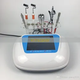 Novo vêm touch screen radiofrequência RF Microdermoabrasão oxigênio spray Blackhead Vacuum galvânica dermoabrasão máquina