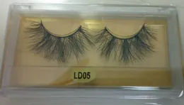 Long Dramatic Mink Lashes 3D Mink Eyelash 5D 25mm Long Thick Mink Lashes Handmade False Eyelash Eye Makeup Maquiagem LD Series 15 Styles wholesale eyelashes