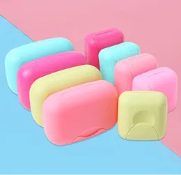 Creative Travel Hand Soap Box Portable Waterproof Leak-Proof Soap Box Hem Badrumslocket Lås tvålbox