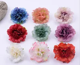 Decorative Flowers Artificial Silk Flowers Carnation Flower Heads For Home Garden/ Wedding Party Decoration GB728