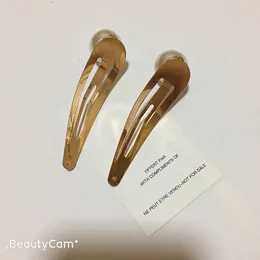 Pinzas para el cabello de perlas grandes de aleación de moda, pasadores BB clip C para damas, joyería exquisita favorita, tocado, regalo vip