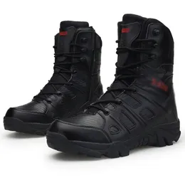 Açık Erkekler Yürüyüş Ayakkabı 2018 2019 Açık Yürüyüş Ayakkabı Erkek Desert Yüksek üst Taktik Boots Erkekler Combat Ordu Boots Sapatos Masculino