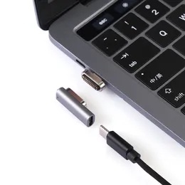 Ny 20 Pins Magnetic USB C Adapter Typ C Connector PD 100W Snabbladdning för MacBook Pro Pixel för Samsung S10 för Huawei