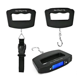 50kg large handle mouth luggage scale portable electronic scale electronic luggage scale said hook express said