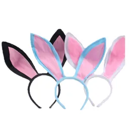 Women Girls cute Rabbit ears Hair Sticks Easter Halloween cosplay bunny ears Princess Headband Boutique Hair Accessories C5984