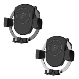 Fast Qi Bezprzewodowa ładowarka 10W Fast Qi Charger Air Vent Phone Holder dla iPhone 11 Pro Max do Samsung Galaxy Note 10