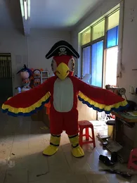 2018 Hot Sale Parrot Mascot Kostym Gullig Cartoon Clothing Factory Customized Private Custom Props Walking Dolls Dol