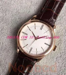 Titta p￥ m￤n Automatisk mekanisk r￶relse ETA 2892 39mm 18K Rose Gold Watch Sapphire Auto Date Men Dive Sport Wristwatches
