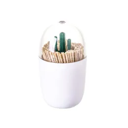 Cotton Swab Creative Dammtät Bomull Swab Budhållare Dispenser Arrangör Förvaring Box Exotisk Förvaring Box Hot Sale Ny Feb13