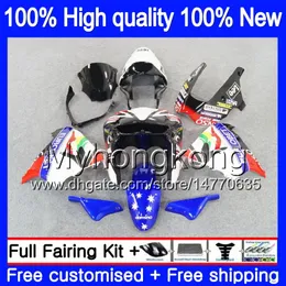 Ciało dla Kawasaki ZX900 ZX9 R ZX 9R 1998 1999 2000 2001 220MY.6 Eurobet Blue 900CC ZX 9 R 900 ZX-9R 98-99 ZX9R 98 99 00 01 ABS Fairing