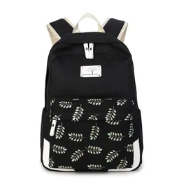 Hot Sale- Backpack Canvas Feminine Backpack Teenage Fashion Backpacks for Teen Girls Children's Back To School Bags for Teenagers