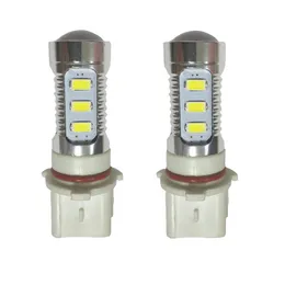 2pcs P13 16W 12LEDS 5630SMD + 2 * 3535 LED dimljus Auto Car Lamp DC12-24V