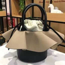 Rosa Sugao Luxury Handbag Berömd Designer Väskor Designer Handväskor Högkvalitet Läder Kvinnor Bucket Bag Nya Axelväskor 2Color Valfritt